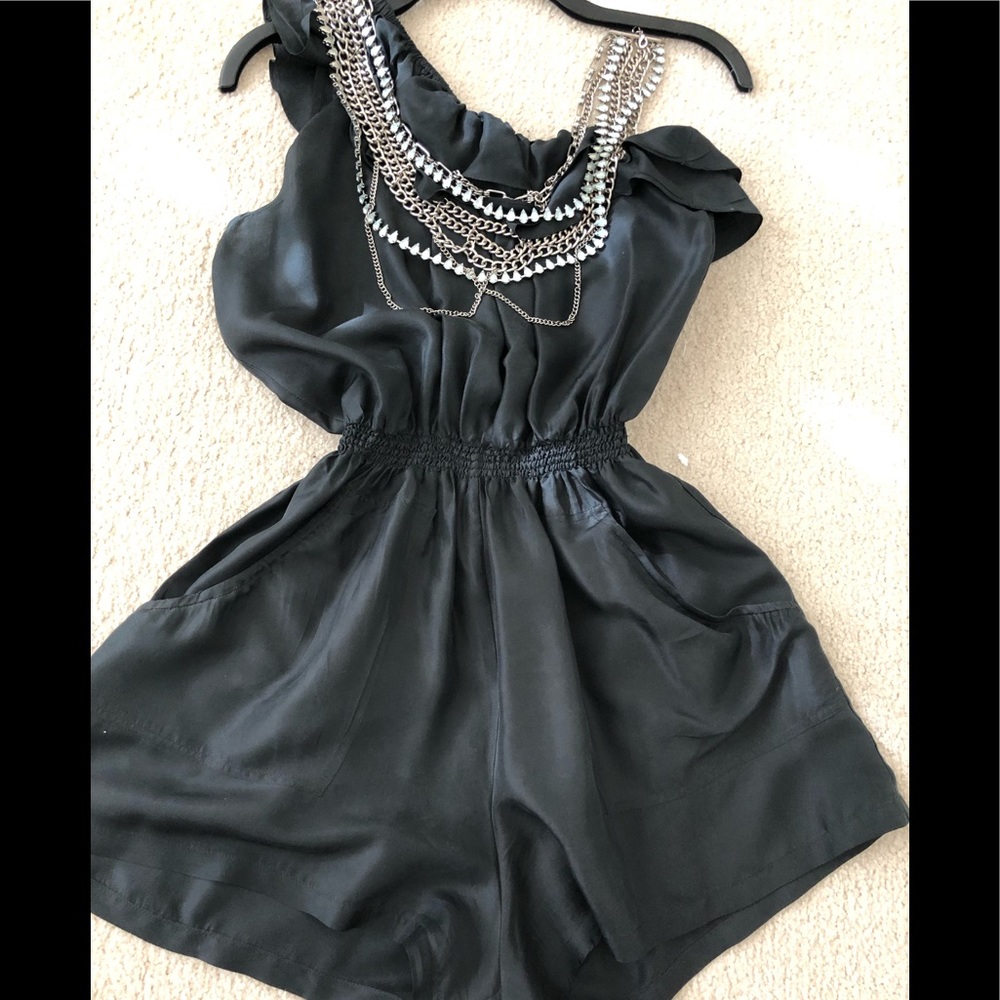 Alex Lane silk romper